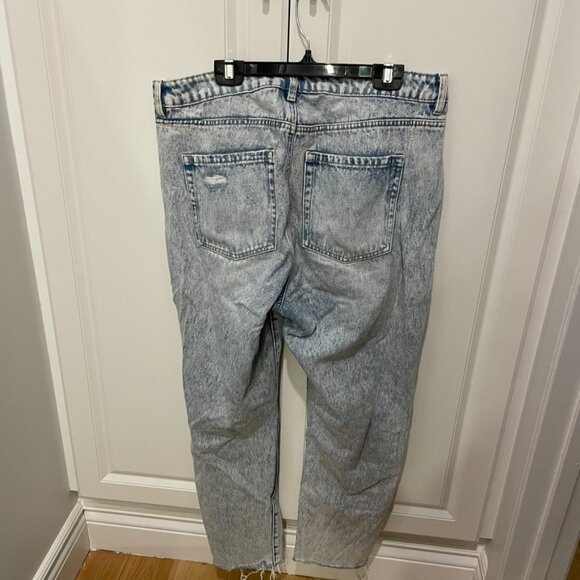 Garage Women's Ripped Mom Jeans- Sz 11 - Picture 2 of 3